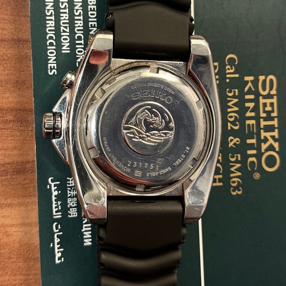 Seiko Kinetic Diver SKA369 Mint New Capacitor - Picture 2 of 8